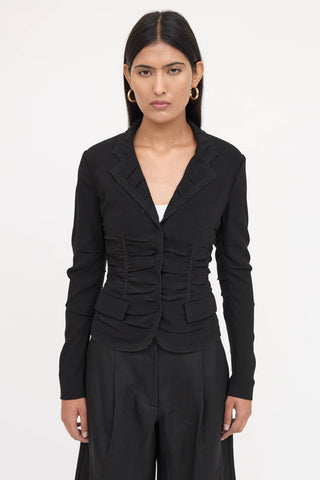 Prada 2006 Ruched Blazer