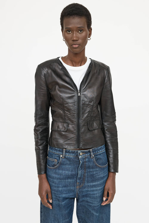 Prada 2006 Leather Jacket