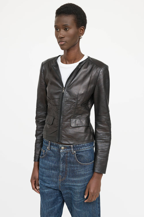 Prada 2006 Leather Jacket