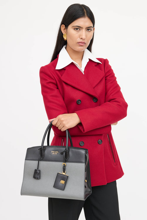 Prada Two Tone Esplanade Bag