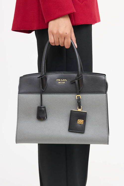 Prada Two Tone Esplanade Bag