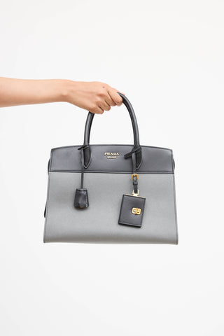Prada Two Tone Esplanade Bag