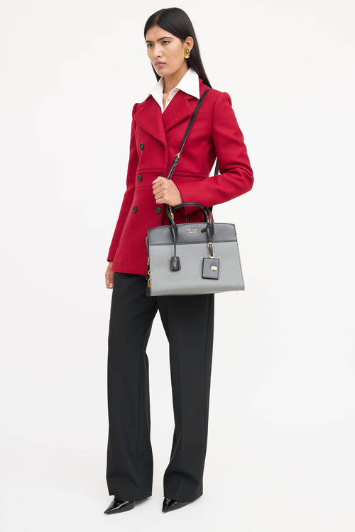 Prada Two Tone Esplanade Bag