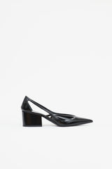 Prada Leather Cutout Pump