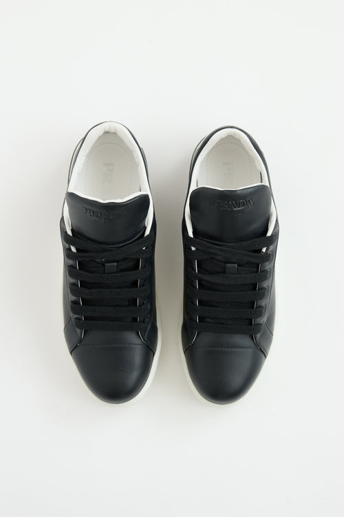 Prada Leather Low Sneaker