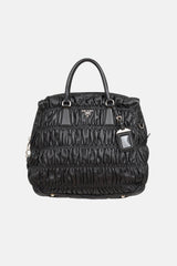 Prada Leather Gaufre Tote Bag