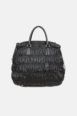 Prada Leather Gaufre Tote Bag