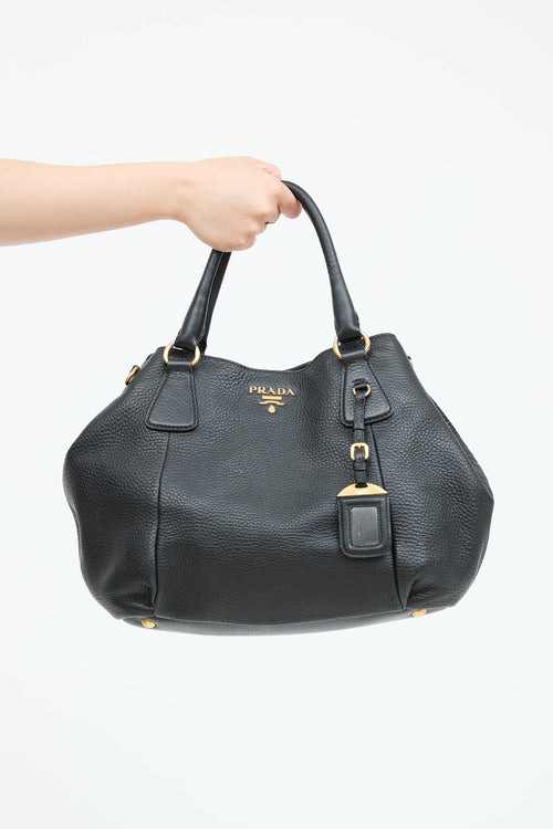 Prada Vitello Daino Satchel Bag