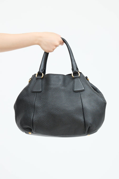 Prada Vitello Daino Satchel Bag