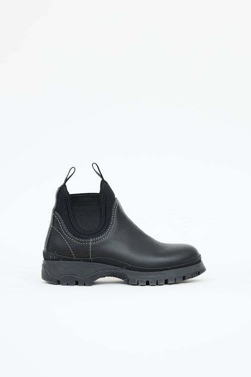 Prada Leather Brixxen Boot