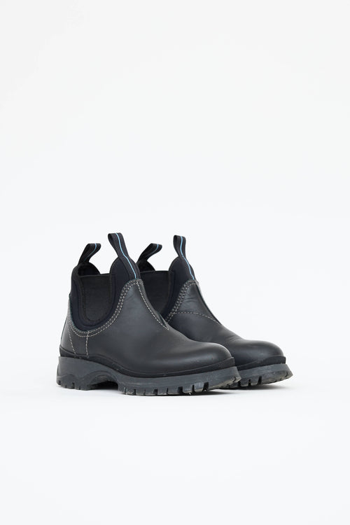 Prada Leather Brixxen Boot