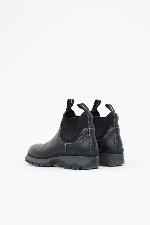 Prada Leather Brixxen Boot