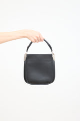 Prada Black Leather Margit Crossbody Bag