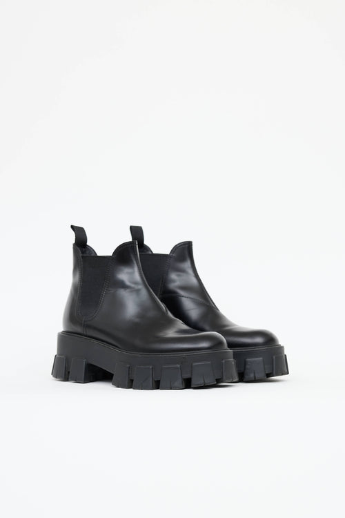 Prada Monolith Chelsea Boot