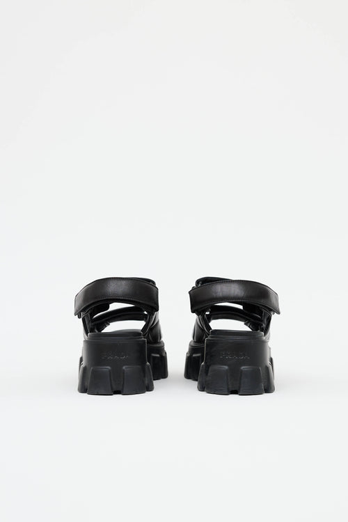 Prada Quilted Monolith Sandal