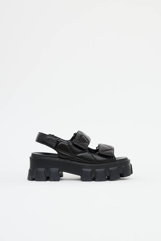 Prada Quilted Monolith Sandal