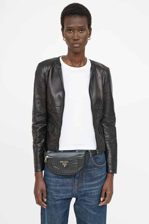 Prada Impunture Diagramme Belt Bag