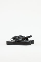 Prada Slingback Platform Sandal