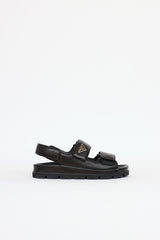 Prada Leather Padded Sandal