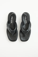Prada Slingback Platform Sandal