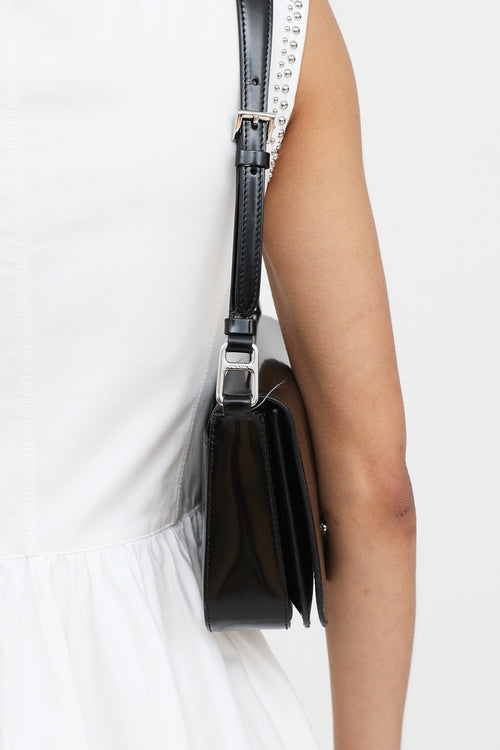 Prada Spazzolato Flap Bag