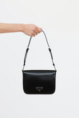 Prada Spazzolato Flap Bag