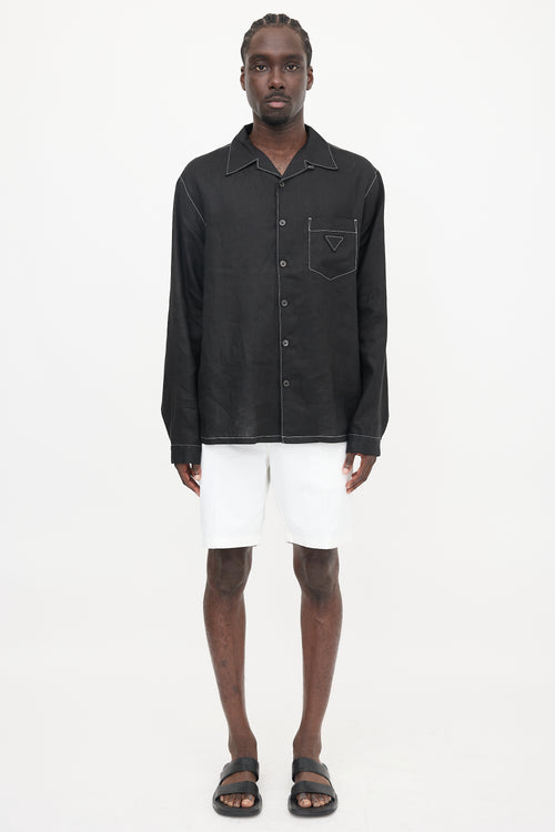 Prada 2024 Linen Shirt