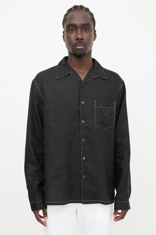 Prada 2024 Linen Shirt