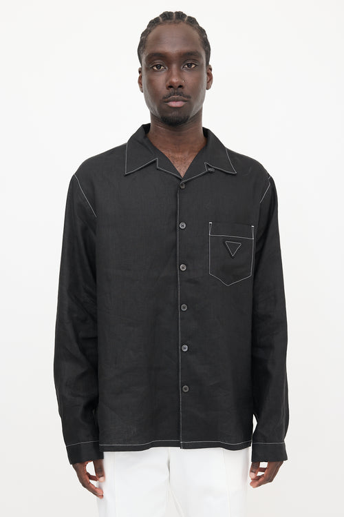 Prada 2024 Linen Shirt