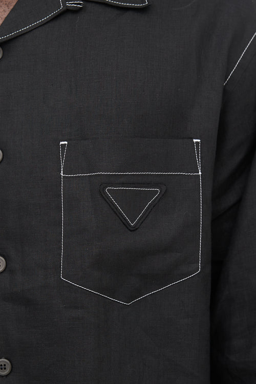 Prada 2024 Linen Shirt