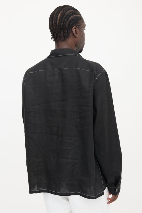 Prada 2024 Linen Shirt