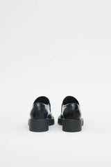 Prada Leather Logo Loafer