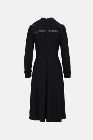 2016 Ruched Lace Dress