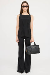 Prada Saffiano Lux Bauletto Bag