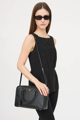 Prada Saffiano Lux Bauletto Bag