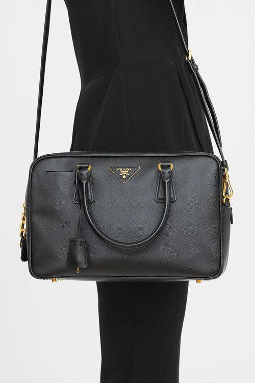 Prada Saffiano Lux Bauletto Bag