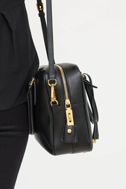 Prada Saffiano Lux Bauletto Bag