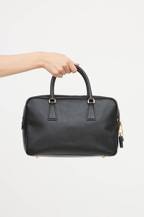 Prada Saffiano Lux Bauletto Bag