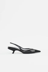 Prada Mesh Slingback Heel