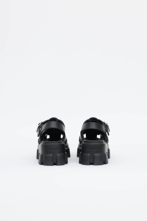 Prada Monolith Fisherman Sandal