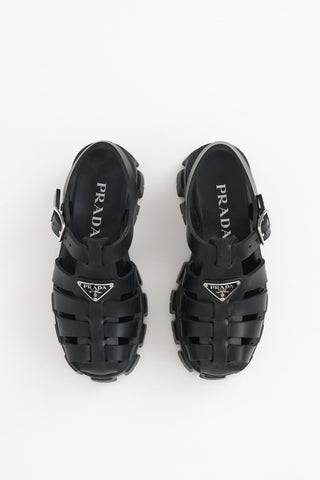 Prada Monolith Fisherman Sandal