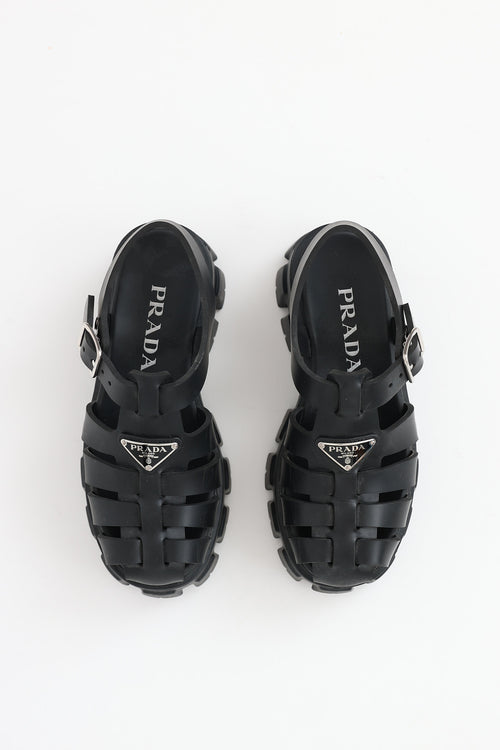 Prada Monolith Fisherman Sandal