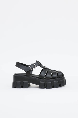 Prada Monolith Fisherman Sandal
