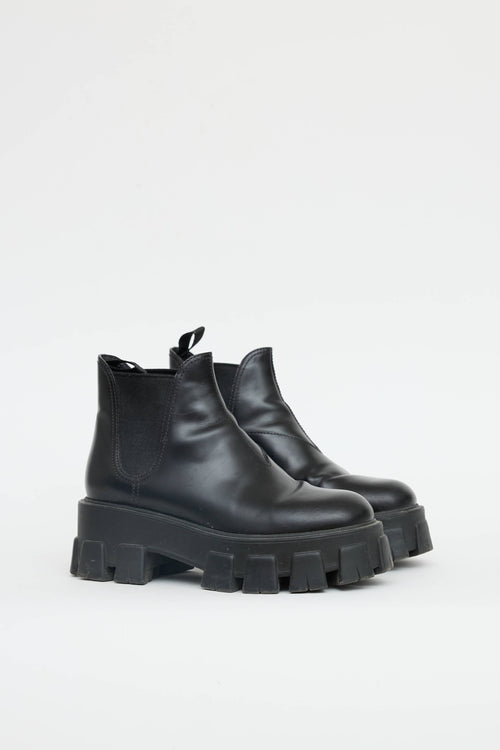 Prada Monolith Chelsea Boot