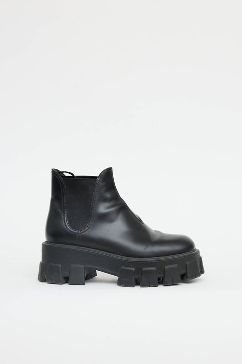 Prada Monolith Chelsea Boot