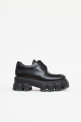 Prada Monolith Leather Oxford Loafer