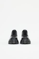 Prada Monolith Leather Oxford Loafer