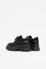 Prada Monolith Leather Oxford Loafer
