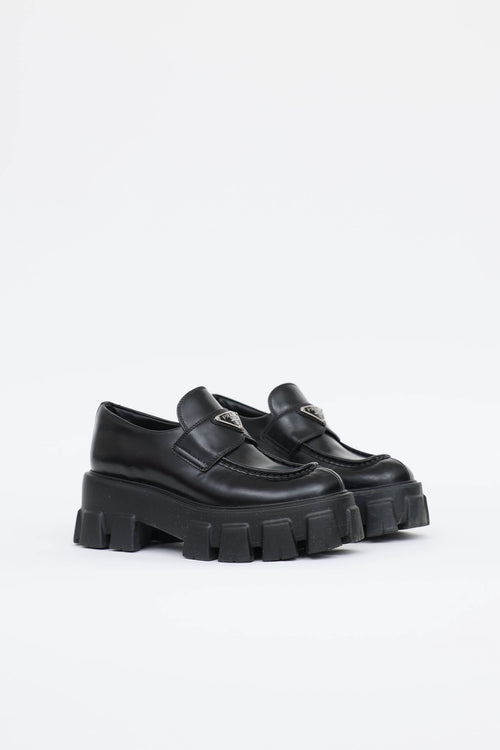 Prada Monolith Platform Loafer