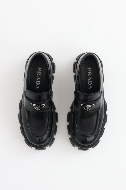 Prada Monolith Platform Loafer